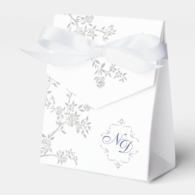 Ballotins Royal Turc Mariage Faveur Boxes (Verso)