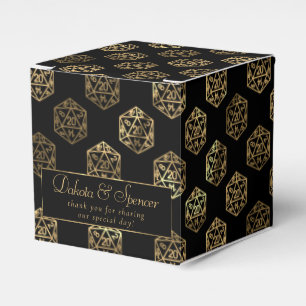 Ballotins RPG Dice Gold Tabletop PnP Roleplayer Thank You