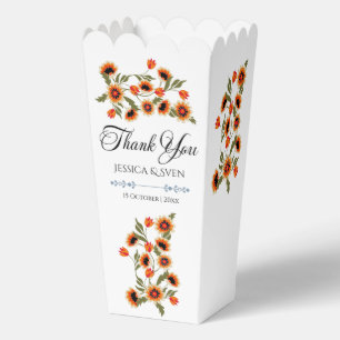 Ballotins Rustique Floral Scandinave Mariage inspiré Folk
