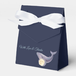 Ballotins Sac Cadeau de Baby Shower Celestial Moon | Baleine