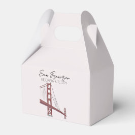 Ballotins Sac de bienvenue pour Mariage de San Francisco, Ca