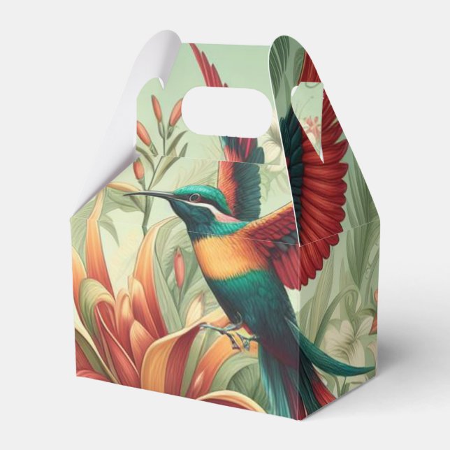 Ballotins Sac Faveur Colibri (Verso)