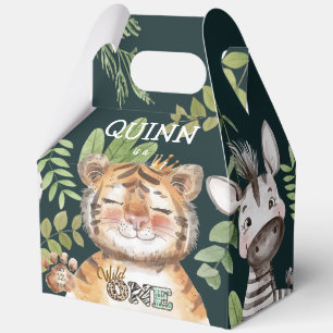 Ballotins Safari Animaux de la Jungle Wild One 1er Anniversa