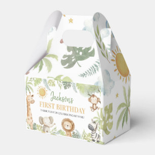 Ballotins Safari Jungle Animaux Anniversaire Ballotin