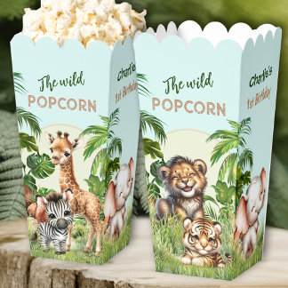 Ballotins Safari Jungle Animaux sauvages 1er anniversaire Po