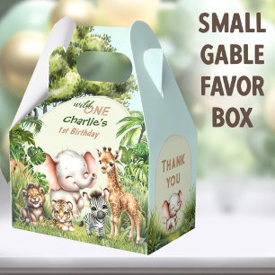 Ballotins Safari Jungle Cute Animaux Sauvages Un 1er Anniver