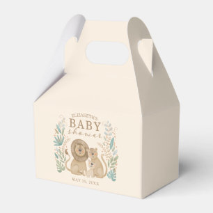 Ballotins Safari Jungle Lion Garçon Baby Shower
