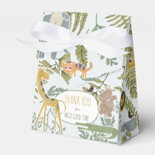 Ballotins Safari sauvage Animaux africains Baby shower botan