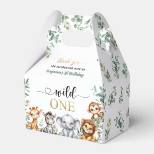 Ballotins Safari Wild One Jungle Animaux 1er anniversaire