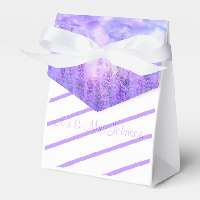 Ballotins Sage pourpre et papillon (Verso)