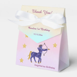 Ballotins Sagittaire céleste aquarelle 1er anniversaire