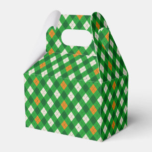 Ballotins Saint Patrick's Day couleur Irlandaise argyle