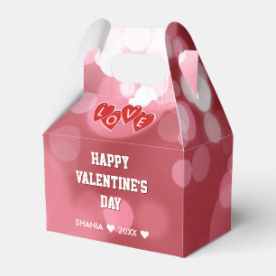 Ballotins Saint Valentin Amour Coeurs rouges