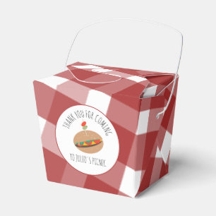 Ballotins Sandwich pour l'événement de pique-nique BBQ de la