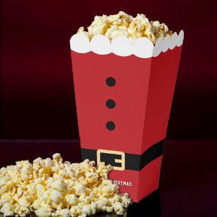 Ballotins Santa Claus Suit Joyeux Popcorn de Noël