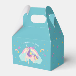 Ballotins Sarcelle   Cute Rainbow Unicorn Personnalisé