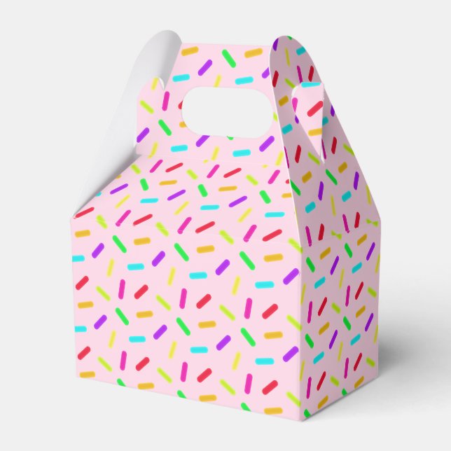 Ballotins Saupoudrer Motif couleur rose personnalisé (Verso)