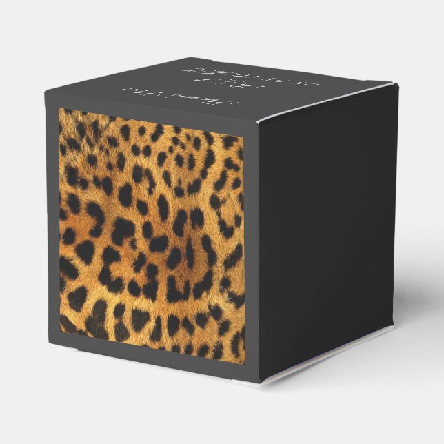 Ballotins sauvage Safari animal guépard empreinte de léopard (Arrière)