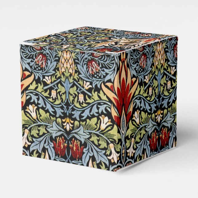 Ballotins Schéma floral William Morris Snakeshead (Verso)