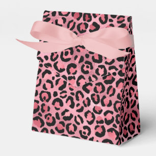 Ballotins Série Leopard rose et or 2