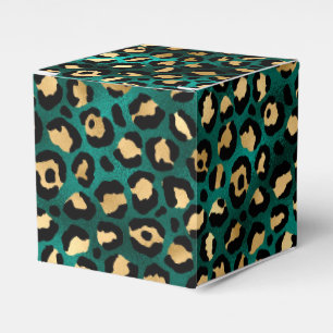Ballotins Série Leopard Turquoise et Gold 3