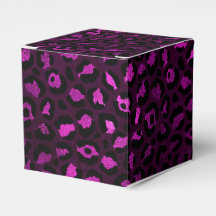 Série Purple et Gold Leopard Design 5