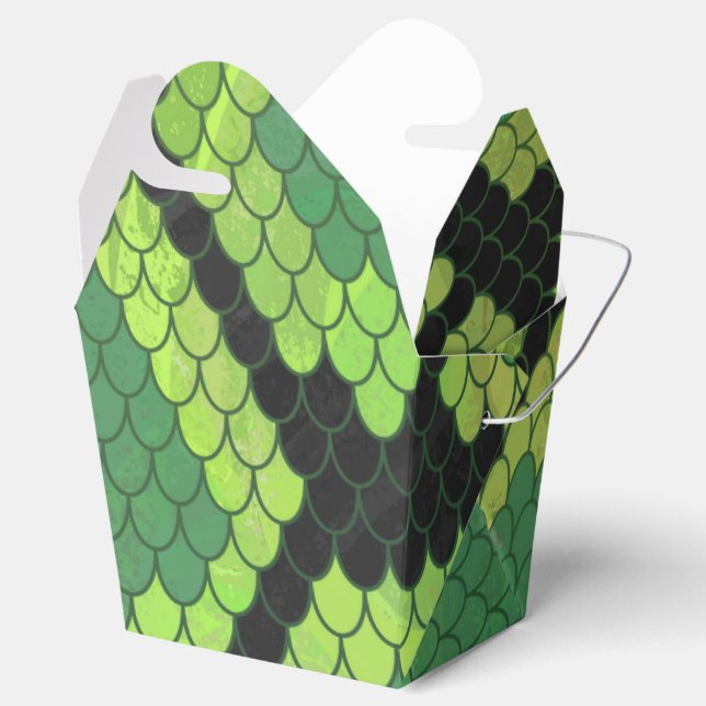 Ballotins Serpent noir et vert (Ouvert)