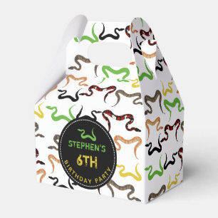 Ballotins Serpents colorés Python Reptile fête d'anniversair