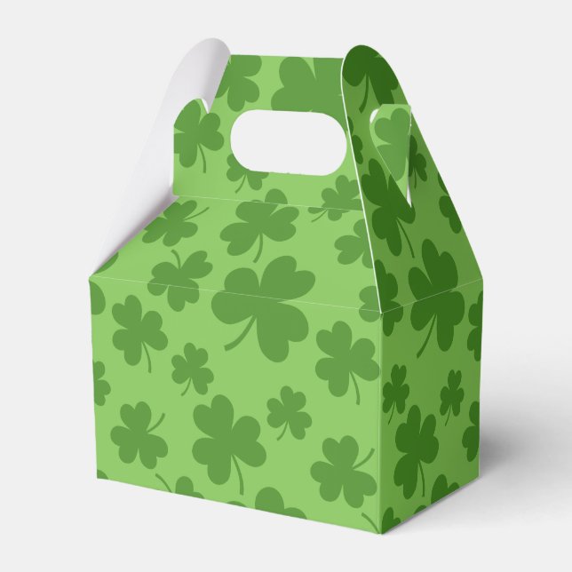 Ballotins Shamrock de la Saint Patrick Motif Clover (Verso)
