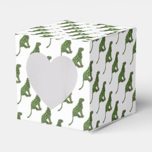 Ballotins Silhouette Leopard noir et vert