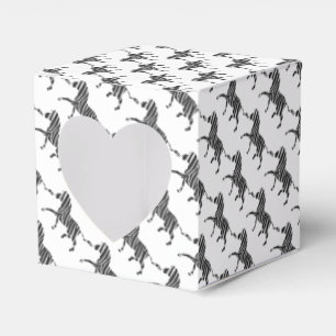 Ballotins Silhouette noir et gris clair Zebra