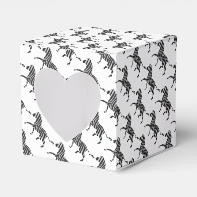 Ballotins Silhouette noir et gris clair Zebra (Verso)
