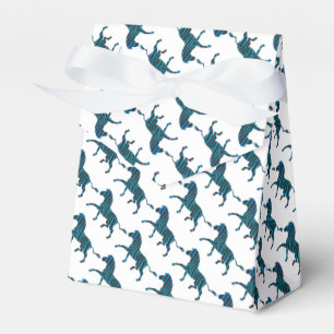 Ballotins Silhouette noire et bleue Zebra