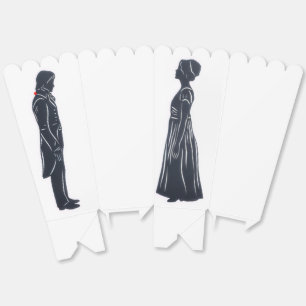 Ballotins Silhouettes de Darcy et Elizabeth