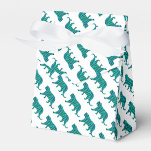 Ballotins Silhouettes noires et Turquoises