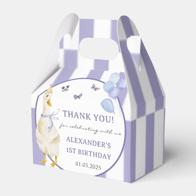 Ballotins Silly Goose 1er anniversaire (Verso)