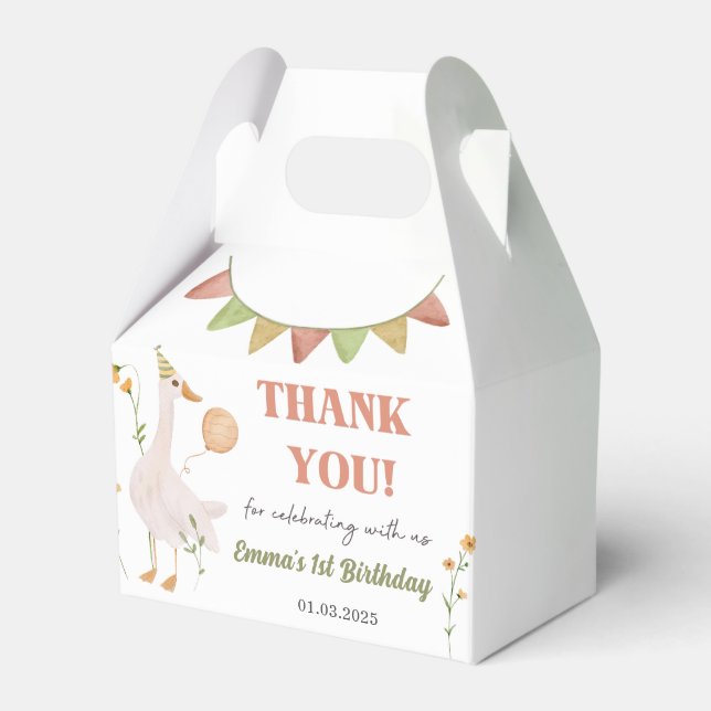 Ballotins Silly Goose 1er anniversaire (Verso)