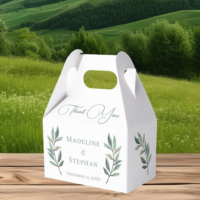 Ballotins Simple Botanique Eucalyptus Feuille Mariage de aut (Créateur téléchargé)