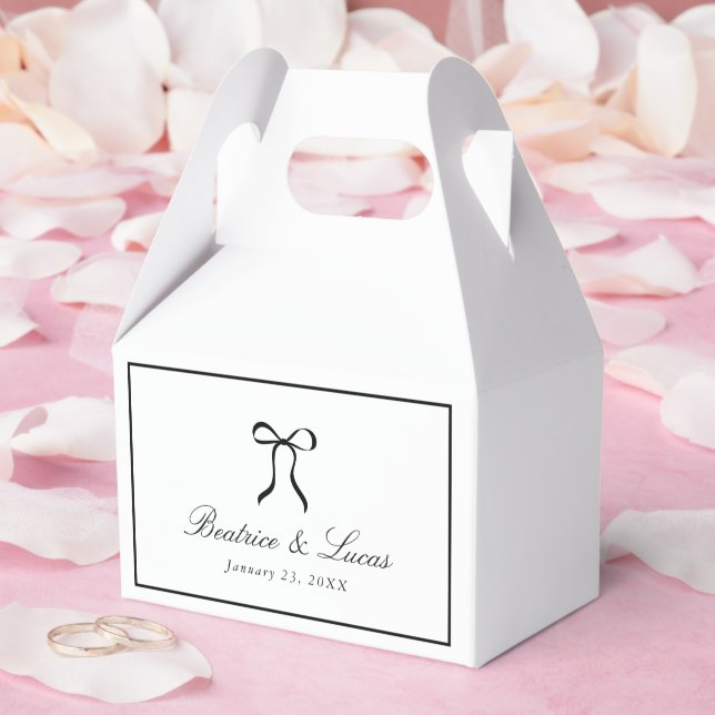 Ballotins Simple Bow Mariage Classique (Mariage)