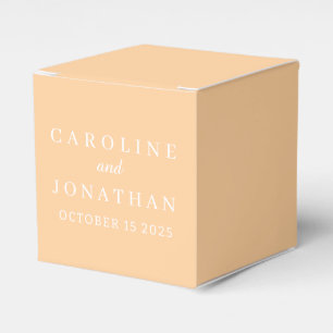 BALLOTINS SIMPLE ÉLÉGANT MARIAGE MINIMAL BEIGE