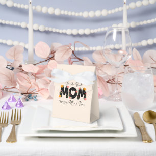 Ballotins Simple Meilleure Maman du Monde Calligraphie pour 