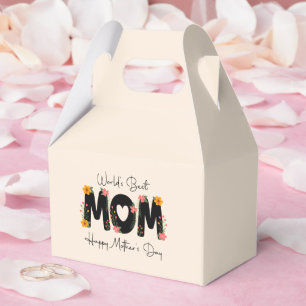 Ballotins Simple Meilleure Maman du Monde Calligraphie pour 