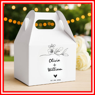 Ballotins Simple Moderne Élégante Fleur Mariage