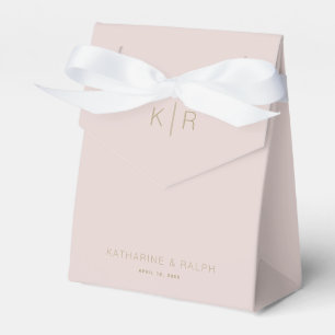 Ballotins Simple moderne rose beige Mariage