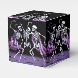 Ballotins Skeletons de danse violette Mariage gothique