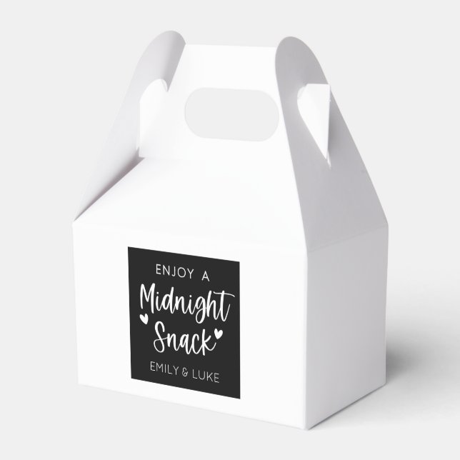 Ballotins Snack de minuit personnalisé (Verso)