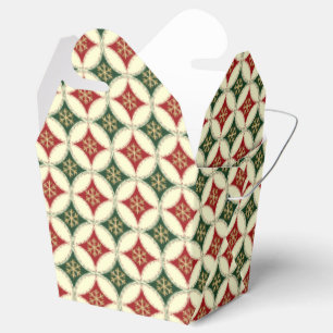 Ballotins Snowflake Circles-4-PARTY FAVOR BOX, sortir