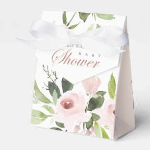 BALLOTINS SOFT SUBTÔT BLUSH ROSE ROSE BABY SHOWER FLORAL