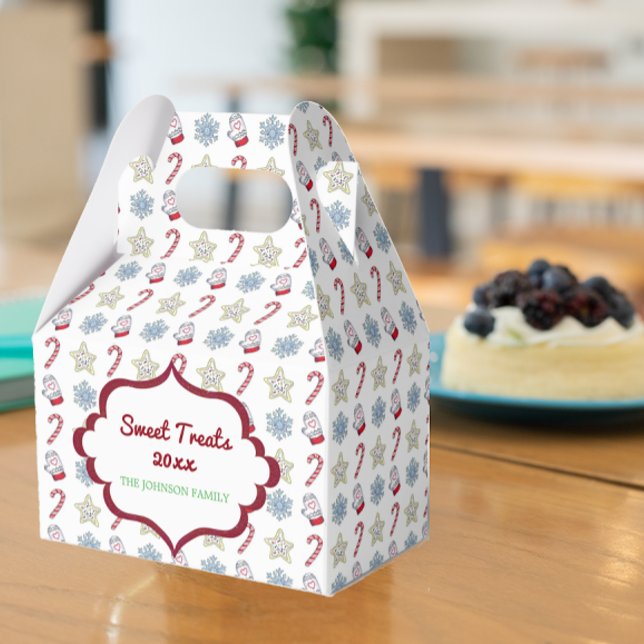 Ballotins Soins sucrés Boîte de traitement personnalisée (Créateur téléchargé)