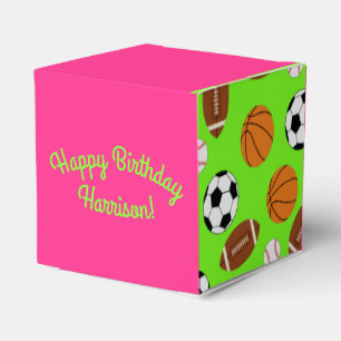 Ballotins Soirée d'anniversaire Pink Sports